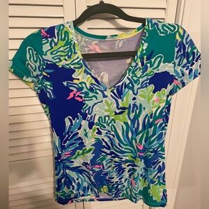 Lilly Pulitzer fitted tee